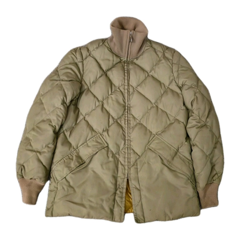 Vintage 60s Eddie Bauer Down Quilted Jacket The Ultimate Insulation Size M Rare